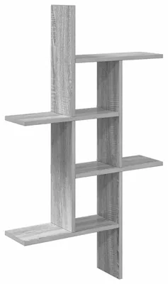Zdjęcie produktu dla Półka ścienna vidaXL, kolor Sonoma, 61 x 15 x 102 cm, płyta wiórowa