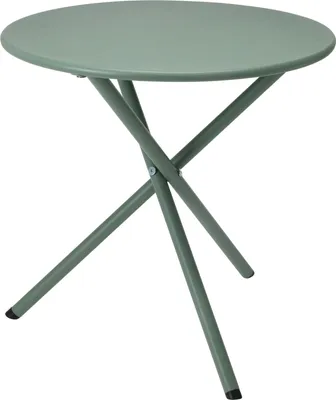 Obrázek produktu pro Kovový zahradní stolek, Ø 48 cm, zelený