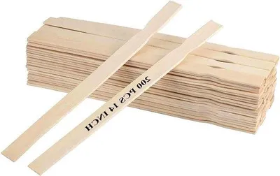 Zdjęcie produktu dla drewniane mieszadełka do farb 35 cm - 200 SZTUK drewnianych mieszadełek do mieszania farb