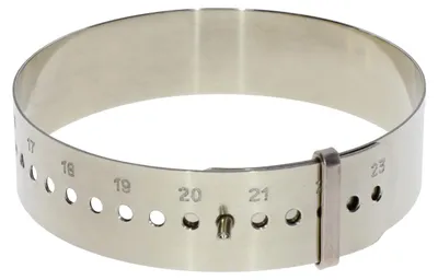 Produktbild von Armbandmaß aus widerstandsfähigem Stahl zur exakten Bestimmung des Armumfangs