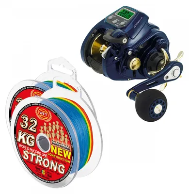 Obrázok produktu pre Sada: Elektrický navijak Sea King 800 PR HP + 2x cievka rybárskej linky KG Strong Exact