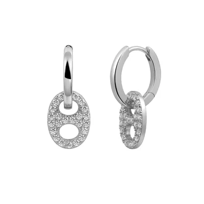Produktbild von Xenox XS91417 Ohrringe Creolen Damen Timeless Zirkonia Sterling-Silber