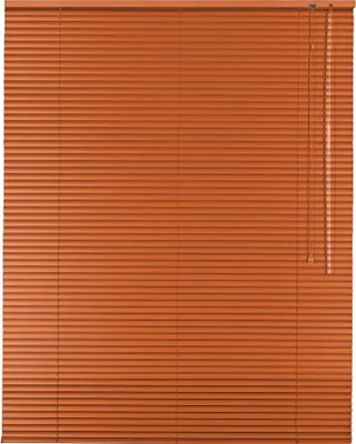 Produktbild von Alu Jalousie Aluminiumjalousie 165 x 220 cm terracotta Rollo Jalousette Bedienseite rechts