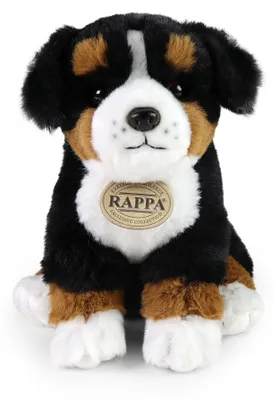 Produktbild von Sitzender Plüschhund der Rasse Berner Sennenhund, 23 cm, ECO-FRIENDLY SOFT