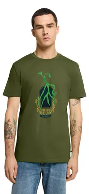 Produktbild von Spreadshirt Phantastische Tierwesen Bowtruckle Männer Premium T-Shirt, XXL, Khaki