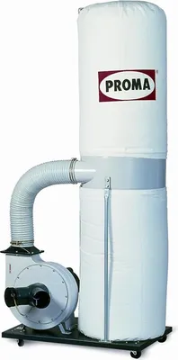 Obrázok produktu pre Vysávač prachu PROMA OP-1500 230V, Profesionálne použitie, vysoký sací výkon de, Ideálny pre dielne a prostredia, kde sa pracuje s prachom.