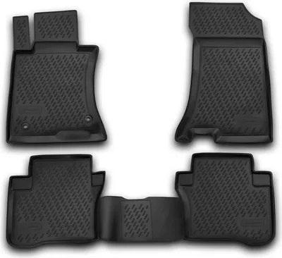 Immagine prodotto di ELEMENT Tappetini auto 3D in gomma su misura per Honda Crosstour, dal 2013 | 4 pz