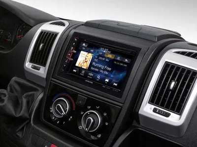 Produktbild von Alpine INE-W611DU | Navigationssystem mit 6,5-Zoll-Touchscreen inkl. Trucksoftware für Fiat Ducato III, Citroën Jumper II und Peugeot Boxer II, DAB+, CD/DVD Wiedergabe, Apple CarPlay und Android