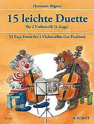Produktbild von 15 leichte Duette : für 2 Violoncelli(1. Lage )