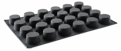 Image de Moule en silicone MUFFIN, 570x375x(H)40mm - Hendi