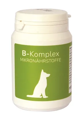 Produktbild von B-Komplex Vitalitätstabletten für Hunde: Reich an B-Vitaminen, Unterstützt Energie & Wohlbefinden, Ideal für Fellpflege & Wachstum, 100 Stück