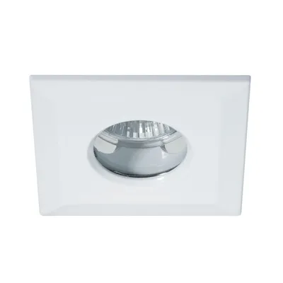 Produktbild von Paulmann Premium Einbauleuchten Set Quadro starr IP65 1x35W 70VA 230/12V GU5,3 51mm Weiß/Alu Zink
