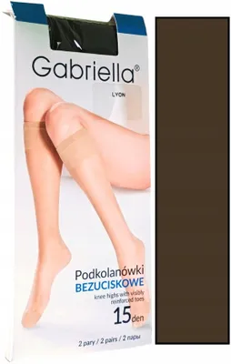 Obrázek produktu pro Dámské podkolenky Elastan elastické 2 páry