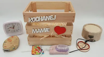 Zdjęcie produktu dla skrzynka + prezenty mama