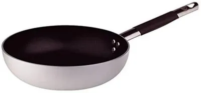 Aluminium-Pfanne antihaftbeschichtet 32 cm silber/schwarz