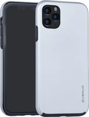 Produktbild von Apple iPhone 11 Pro Max Silver Back cover case - Soft Touch