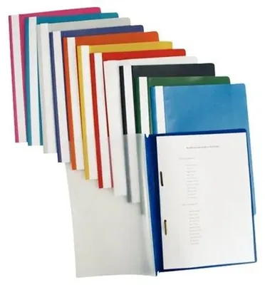 Image de Classeur A4 PP bleu marine 25 pièces
