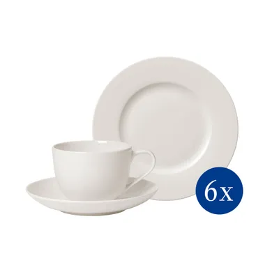 Immagine prodotto di Villeroy & Boch For Me set da caffè 18 pezzi bianco 1041537126