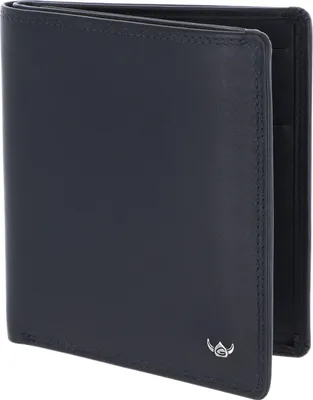 Productafbeelding van Golden Head Leer kaarthoes Polo RFID Protect Kombischeintasche ohne Münzfach 1255 Marineblau donkerblauw