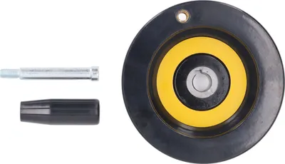 Image de 12x125mm Machine Tool Handwheel with Handle Back Ripple Hand Wheel for Lathe Milling Grinding Machines