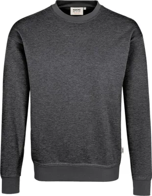 Produktbild von HAKRO Sweatshirt Performance #475 Gr. 2XL anthrazit-meliert
