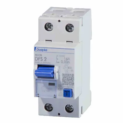 Image de DOEPKE FI-Schutzsch. 40A DFS2-040-2/0,03-A Typ A 2-polig 30mA 230V DFS2-040-2/0,03-A (09134601)