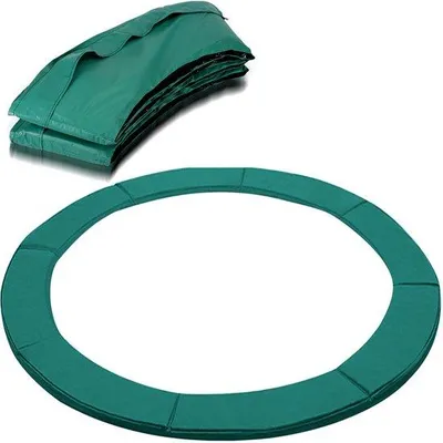 Zdjęcie produktu dla Osłona krawędzi trampoliny, 366 cm, zielona – wytrzymała i odporna na promieniowanie UV