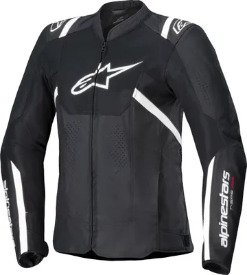 Produktbild von Alpinestars Stella T-Sps Air V2 Damen Motorrad Textiljacke, schwarz/weiß, XS