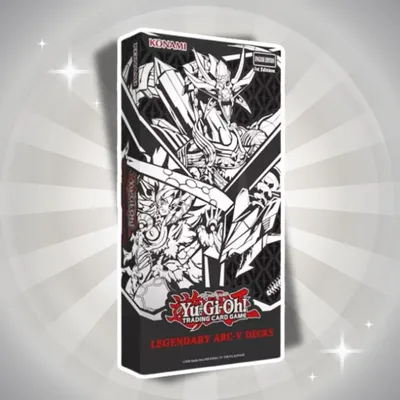 Produktbild von Yu-Gi-Oh! Legendary Arc-V Decks Box Deutsch – 3 spielbereite Decks