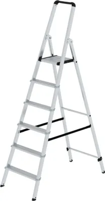 Obrázok produktu pre Guenzburger Steigtechnik MUNK 11226 Aluminium Stufen-Stehleiter