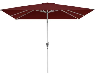 Zdjęcie produktu dla Parasol składany, 250 x 250 cm, kwadratowy, kolor czerwony