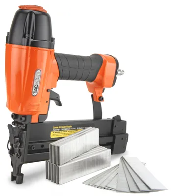 Immagine prodotto di Tacwise 1804: Pistola pneumatica 2-in-1 per chiodi e graffette, completa di accessori