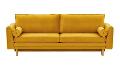 Produktbild von SLF24 - Schlafsofa mit Bettkasten Cornelia - Senf - Velluto 8