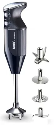 Obrázek produktu pro BAMIX MAXX 350, 300 W, 2 rychlosti, profesionální motor, 4 čepele, černá