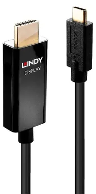 Produktbild von Lindy 43293, 3 m, USB Typ-C, HDMI Typ A (Standard), Männlich, Männlich, Gerade