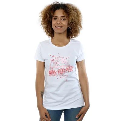 Produktbild von Star Wars - "Death Star" T-Shirt für Damen BI42106 (XXL) (Schwarz)