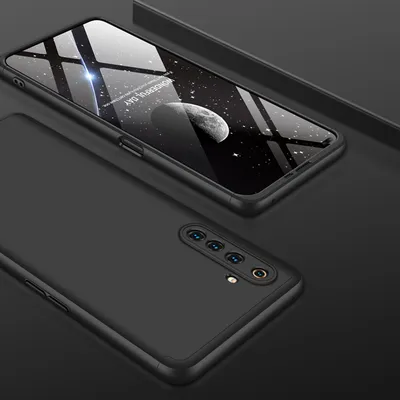 Produktbild von Für OPPO Realme 6 Pro Handyhülle PC Voller Schutz Anti-Scratch Handy Shell Cover schwarz