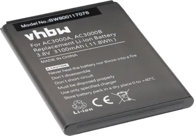 Produktbild von vhbw Akku Ersatz für Archos AC3000B, AC3000A für Handy Smartphone Telefon (3100 mAh, 3,8 V, Li-Ion)