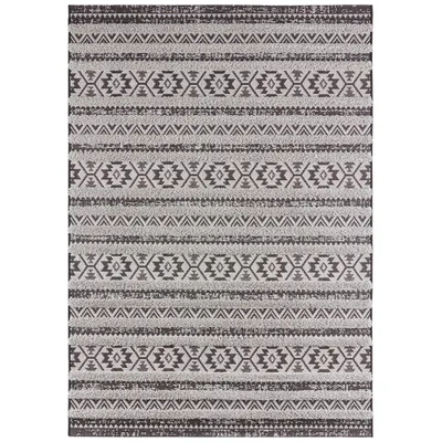 Zdjęcie produktu dla Szaro czarny gruby dywan shaggy do salonu 160x230cm