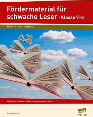 Obrázok produktu pre Fördermaterial für schwache Leser - Klasse 7-8