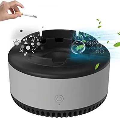 Produktbild von Rauchfreier elektronischer Aschenbecher, intelligenter Mehrstufen-Aschenbecher mit Luftreinigung, multifunktionaler intelligenter Sensor