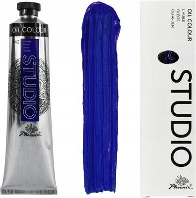 Produktbild von Ölfarbe 120ml Phoenix Ultramarinblau - 443