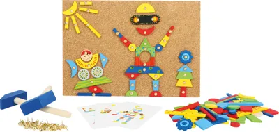 Immagine prodotto di Small Foot 3944 Hämmerchen-Spiel, bunt, 229-teilig (1 Set)