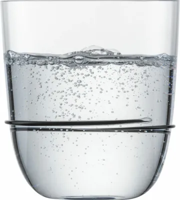 Produktbild von ZWIESEL GLAS 2 Stück handmade BECHER AURA 42 SCHWARZ 121688