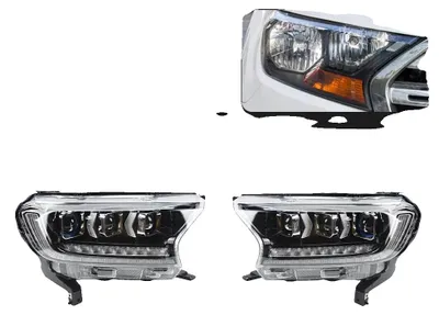 Obrázek produktu pro Sada světlometů, LED, kompatibilní s Ford Ranger 2016–2020, plně LED, pro vozy s pravostranným řízením
