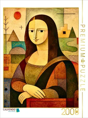 Produktbild von CALVENDO Puzzle Mona Lisa | 2000 Teile Lege-Größe 90 × 67 cm Foto-Puzzle für glückliche Stunden