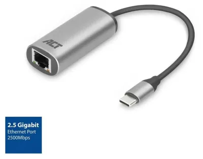 Produktbild von ACT USB-C auf 2.5 Gigabit Ethernet Adapter AC7081