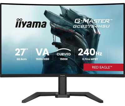 Produktbild von IIYAMA TFT GCB2784HSU 68.6cm VA 27''/1920x1080/DP/2xHDMI/USB/curved