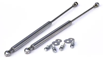 Für Opel Astra G ab 1999-2005 CHROM Haubenlifter Lifter Dämpfer Haubendämpfer in der Farbe CHROM von Goingfast