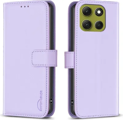 Produktbild von Motorola Moto G86 Hülle - BINFEN Klapphülle - Lavendel